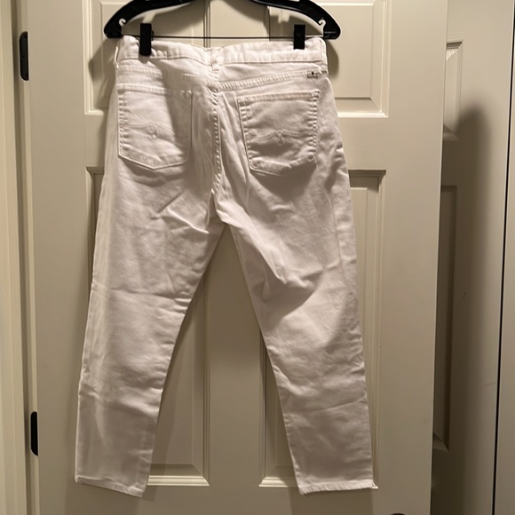 LUCKY BRAND WHITE JEANS - Picture 3 of 4